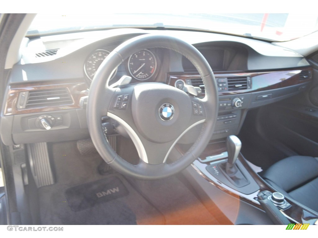 2009 3 Series 335d Sedan - Black Sapphire Metallic / Black photo #5