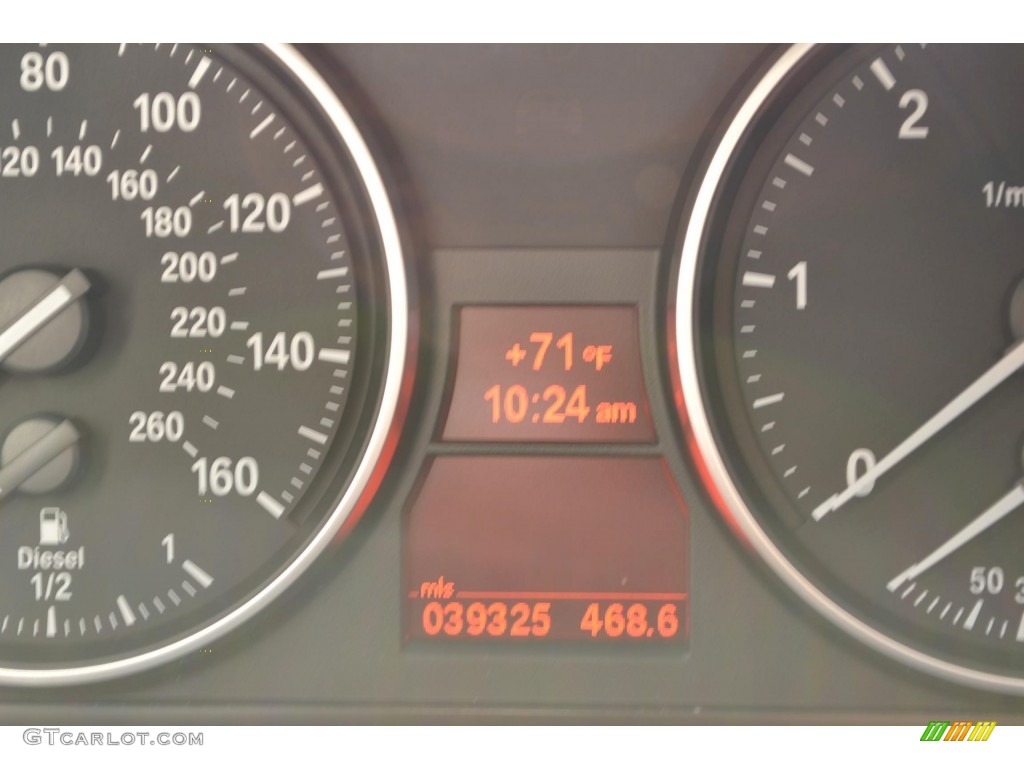 2009 3 Series 335d Sedan - Black Sapphire Metallic / Black photo #6