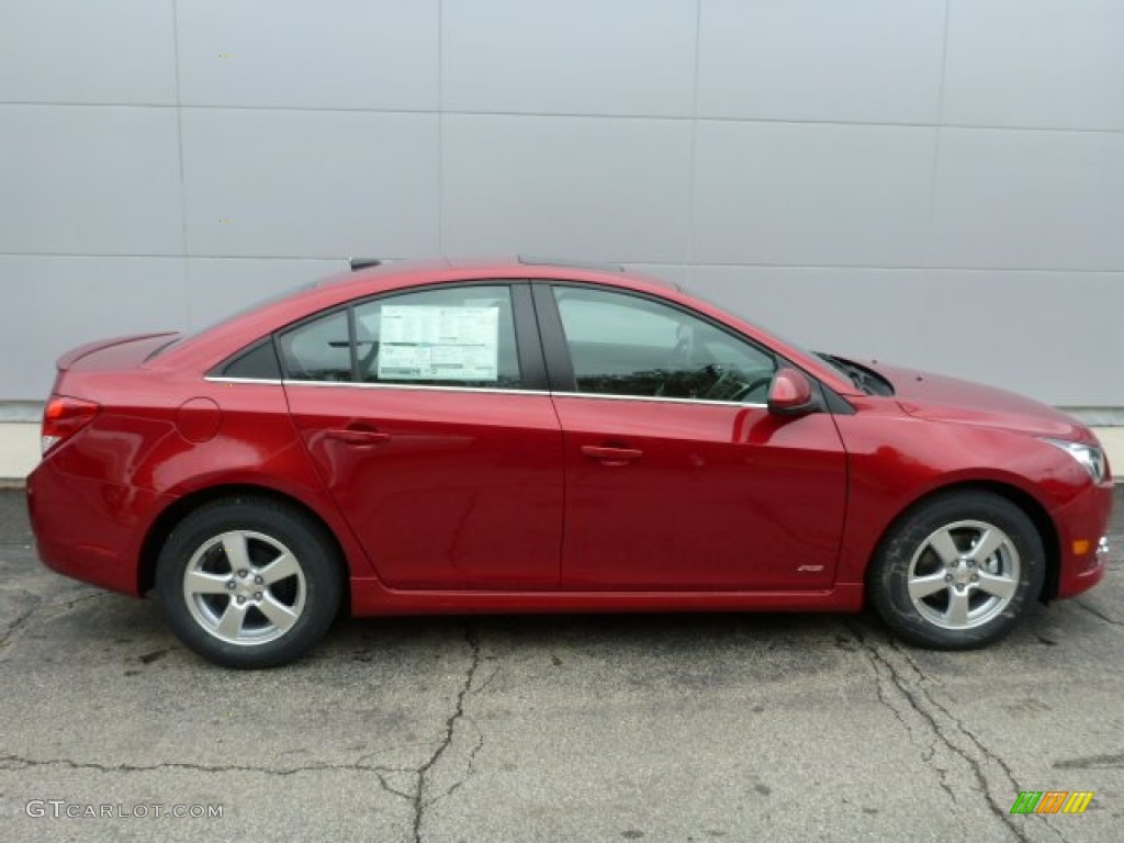 2014 Cruze LT - Crystal Red Tintcoat / Jet Black photo #2