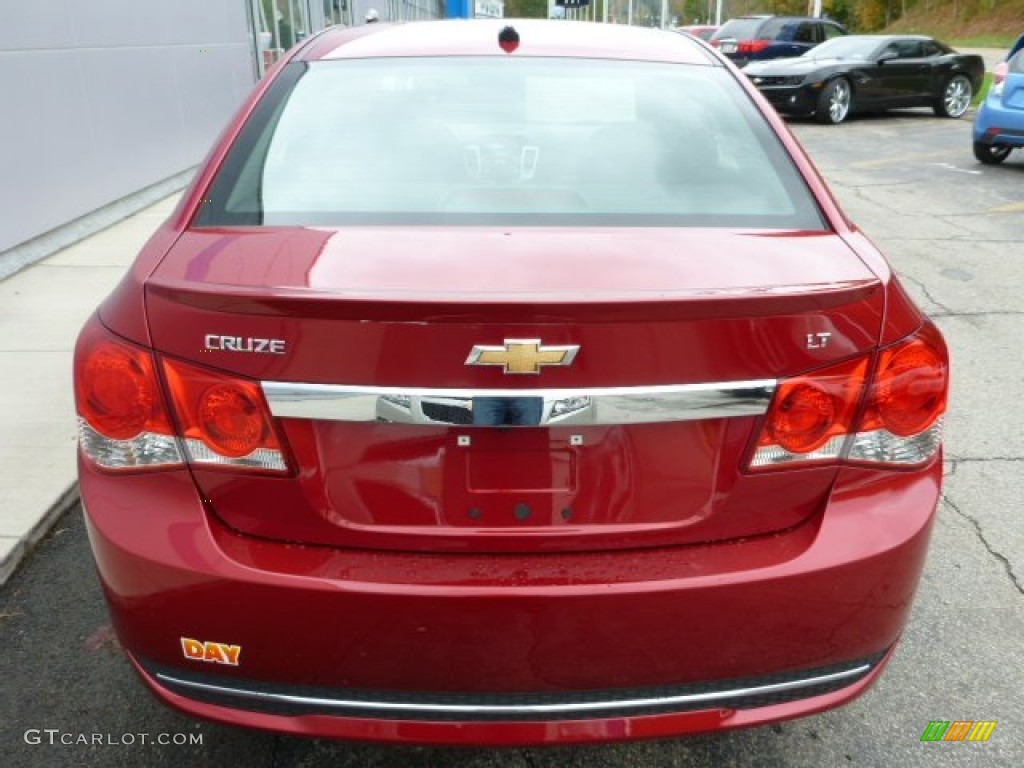 2014 Cruze LT - Crystal Red Tintcoat / Jet Black photo #6