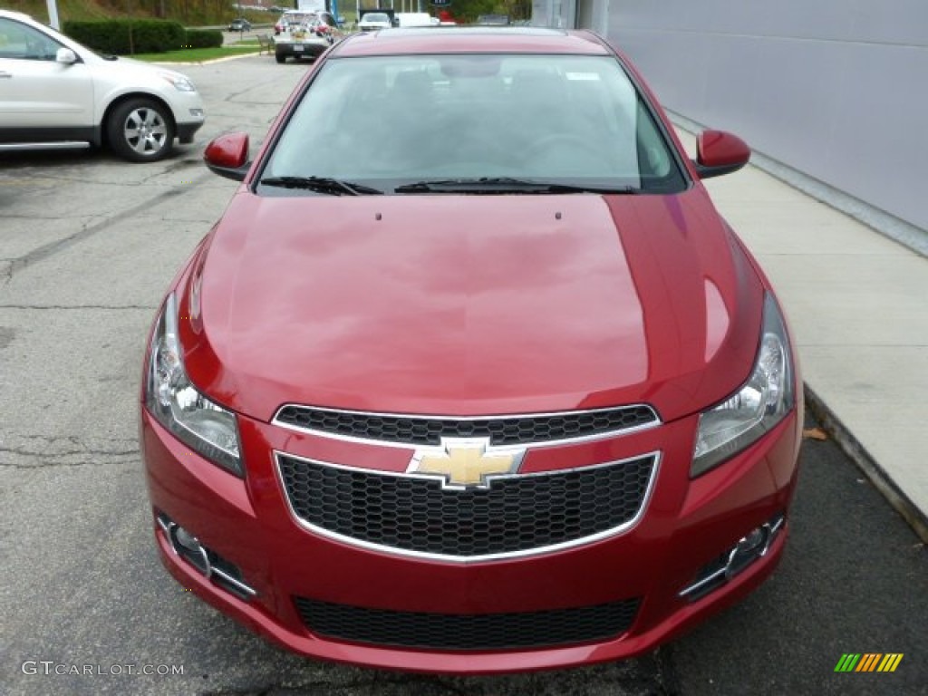 2014 Cruze LT - Crystal Red Tintcoat / Jet Black photo #9
