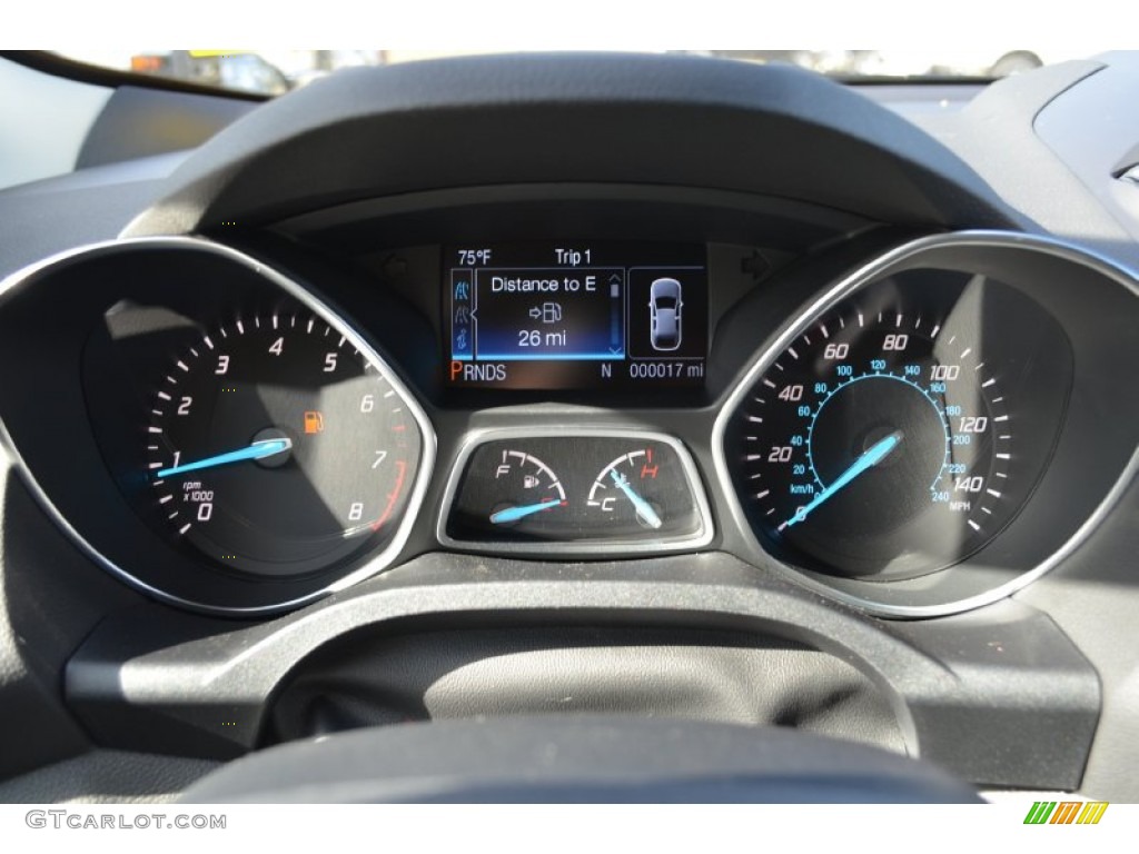 2014 Escape SE 1.6L EcoBoost - Sterling Gray / Charcoal Black photo #17