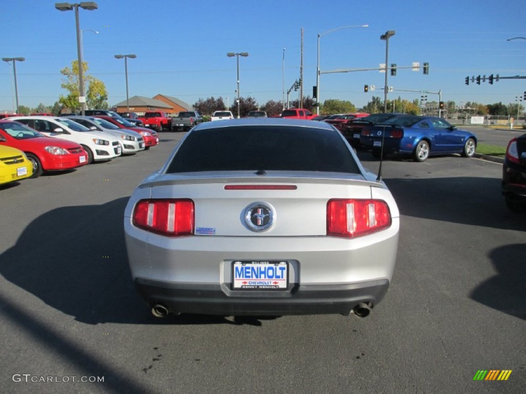 2011 Mustang V6 Premium Coupe - Ingot Silver Metallic / Stone photo #5