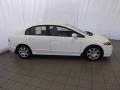 Taffeta White - Civic LX Sedan Photo No. 7