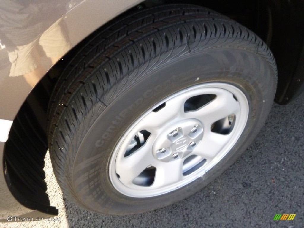 2014 Pilot LX 4WD - Modern Steel Metallic / Gray photo #9