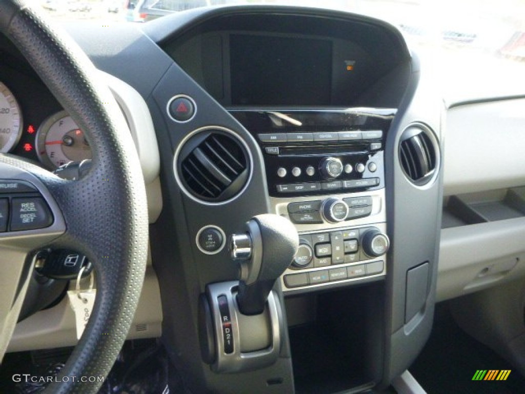 2014 Pilot LX 4WD - Modern Steel Metallic / Gray photo #18