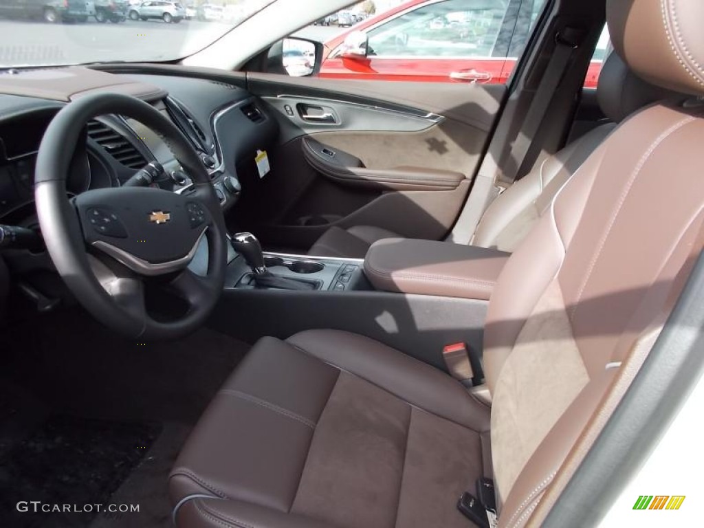 2014 Impala LT - White Diamond Tricoat / Jet Black/Brownstone photo #10