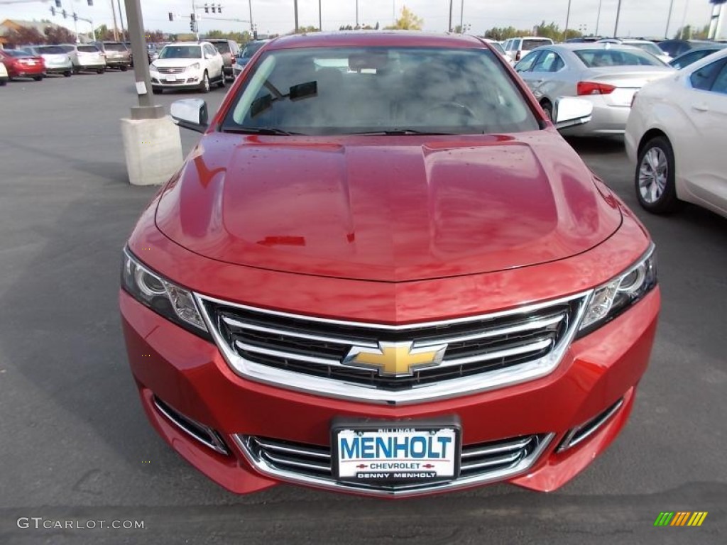 2014 Impala LTZ - Crystal Red Tintcoat / Jet Black photo #5