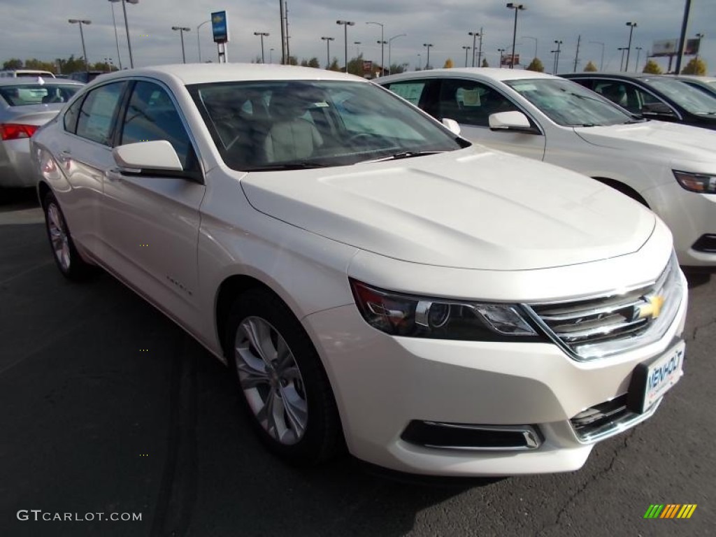 2014 Impala LT - White Diamond Tricoat / Jet Black photo #1