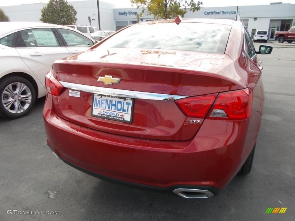 2014 Impala LTZ - Red Rock Metallic / Jet Black photo #3