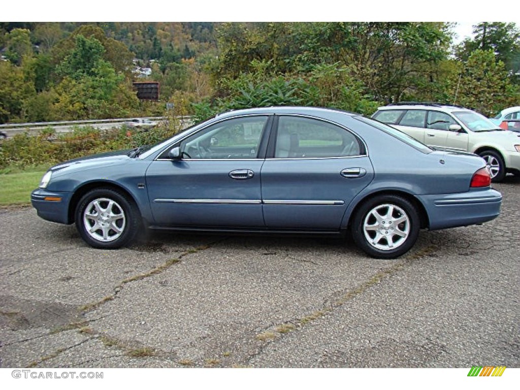 2000 Sable LS Premium Sedan - Graphite Blue Metallic / Medium Graphite photo #14