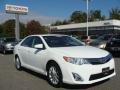 2012 Blizzard White Pearl Toyota Camry XLE  photo #1