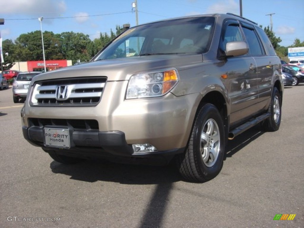 2006 Pilot EX 4WD - Desert Rock Metallic / Gray photo #1