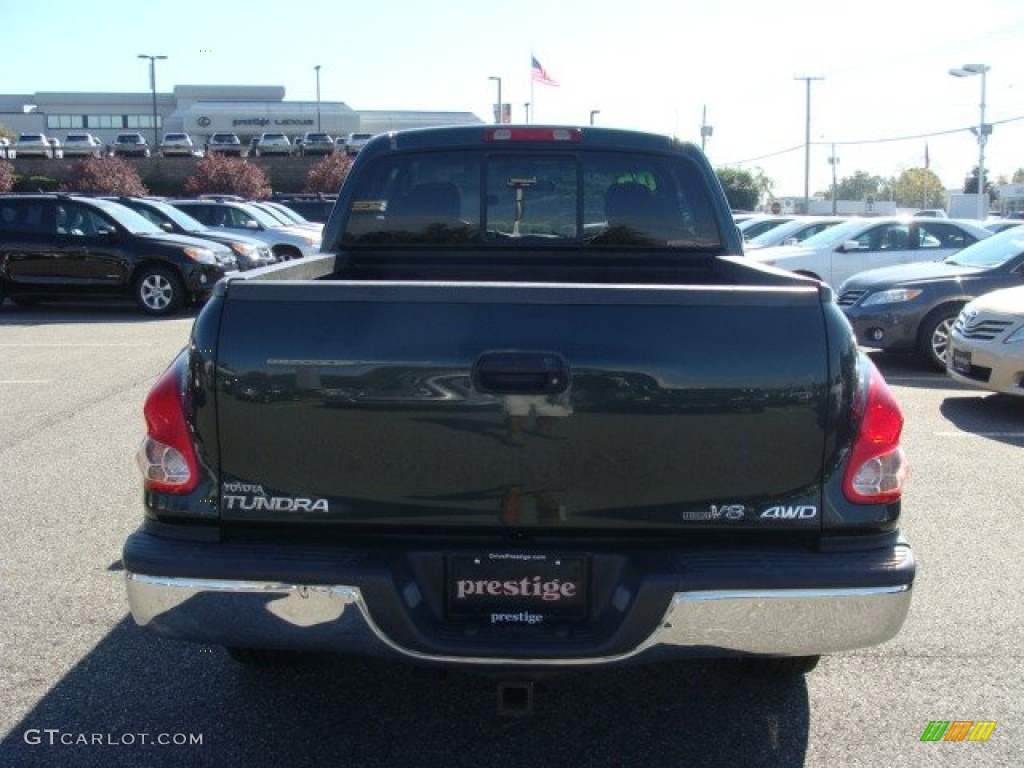 2005 Tundra SR5 Access Cab 4x4 - Timberland Green Mica / Light Charcoal photo #5