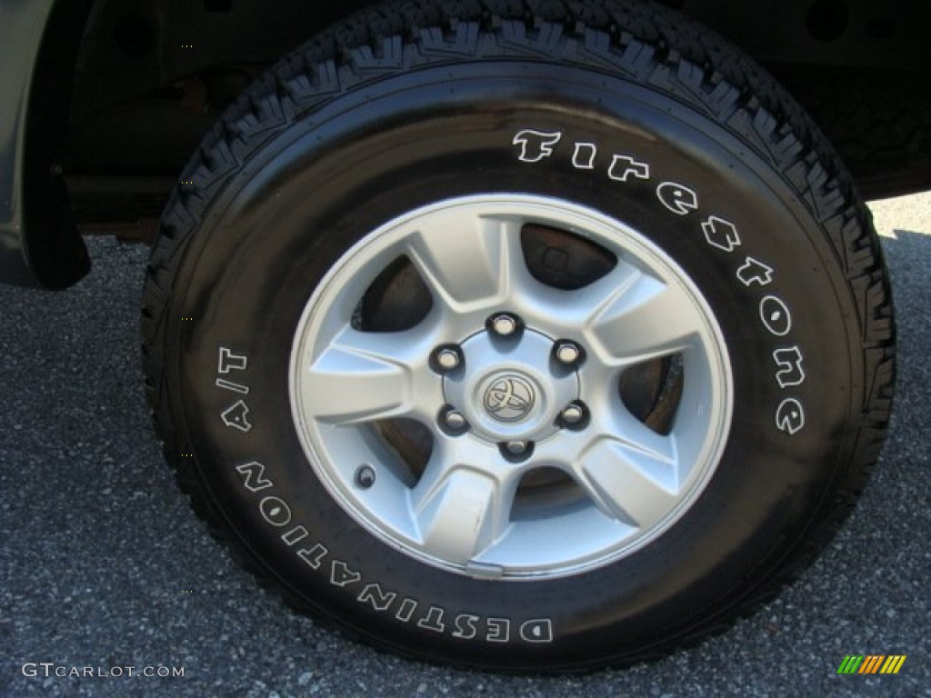 2005 Tundra SR5 Access Cab 4x4 - Timberland Green Mica / Light Charcoal photo #13
