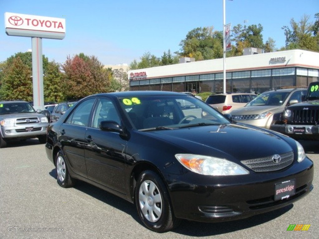 2004 Camry LE - Black / Stone photo #1