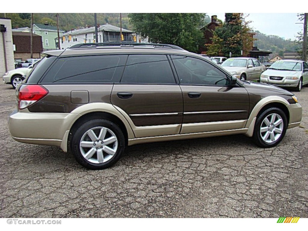 2008 Outback 2.5i Wagon - Deep Bronze Metallic / Warm Ivory photo #9