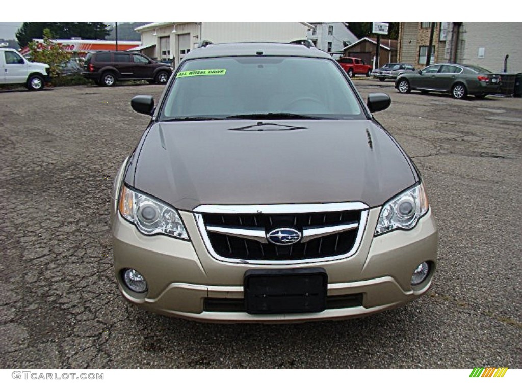 2008 Outback 2.5i Wagon - Deep Bronze Metallic / Warm Ivory photo #14
