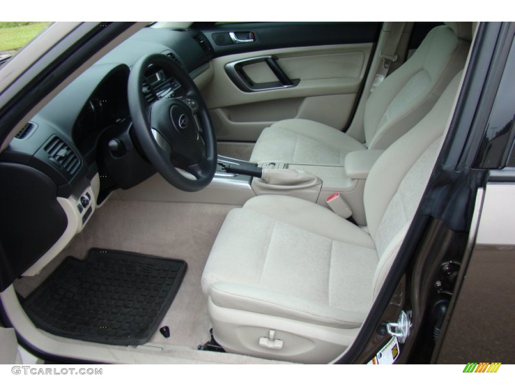 2008 Outback 2.5i Wagon - Deep Bronze Metallic / Warm Ivory photo #17