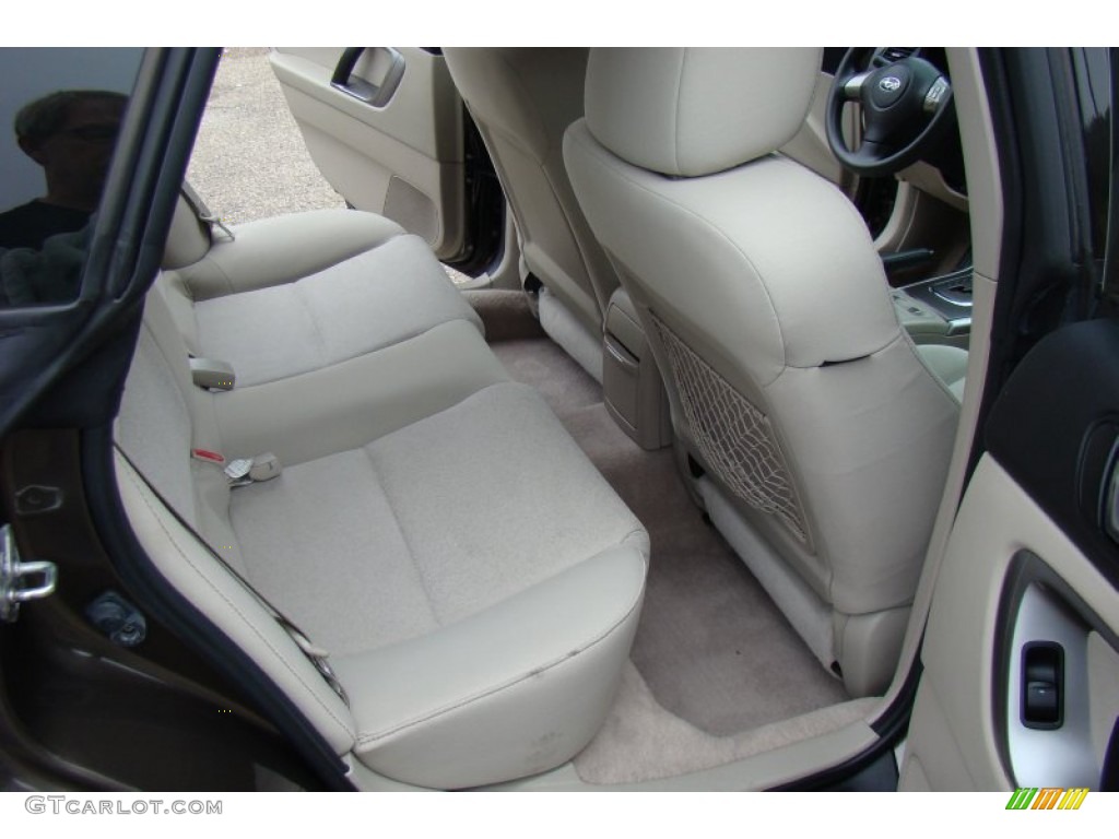2008 Outback 2.5i Wagon - Deep Bronze Metallic / Warm Ivory photo #24