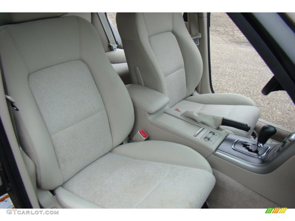 2008 Outback 2.5i Wagon - Deep Bronze Metallic / Warm Ivory photo #28