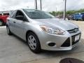 2014 Ingot Silver Ford Focus S Sedan  photo #7