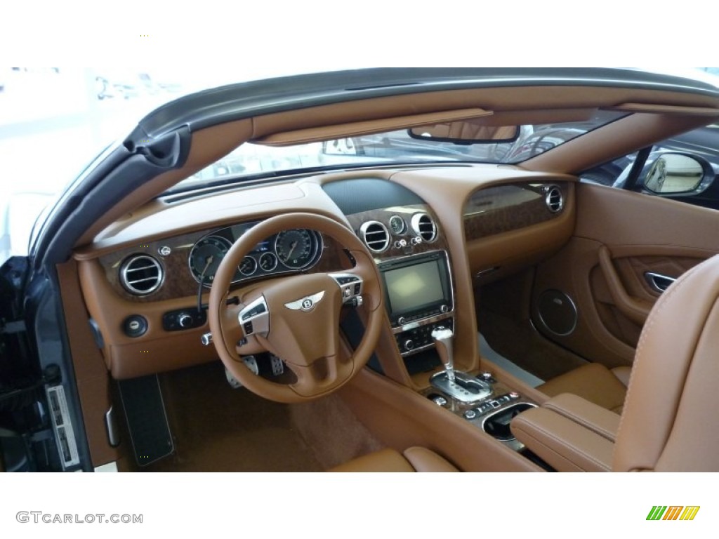 2012 Bentley Continental GTC Standard Continental GTC Model Dark Bourbon Dashboard Photo #86866365