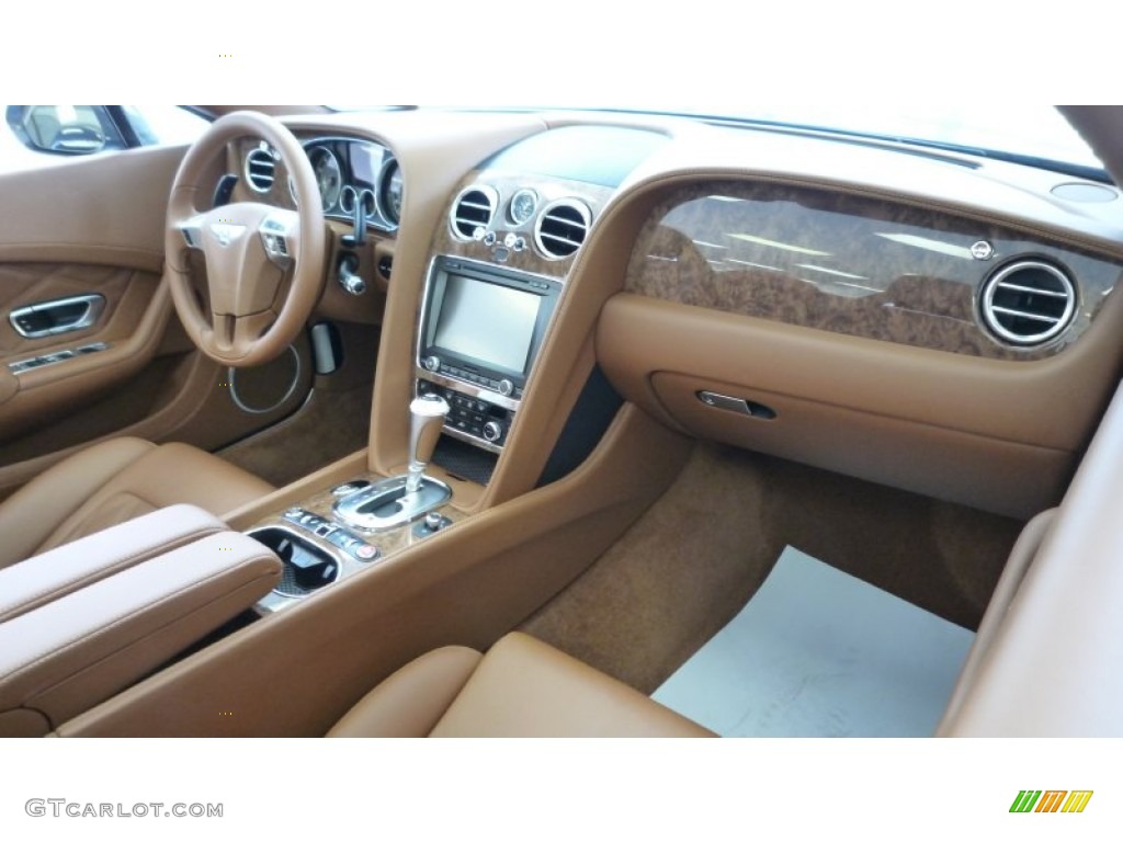 2012 Bentley Continental GTC Standard Continental GTC Model Dark Bourbon Dashboard Photo #86866434