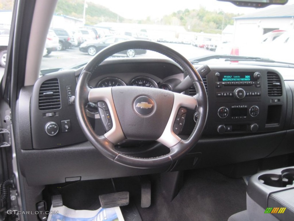 2007 Silverado 1500 LT Crew Cab 4x4 - Graystone Metallic / Ebony Black photo #10