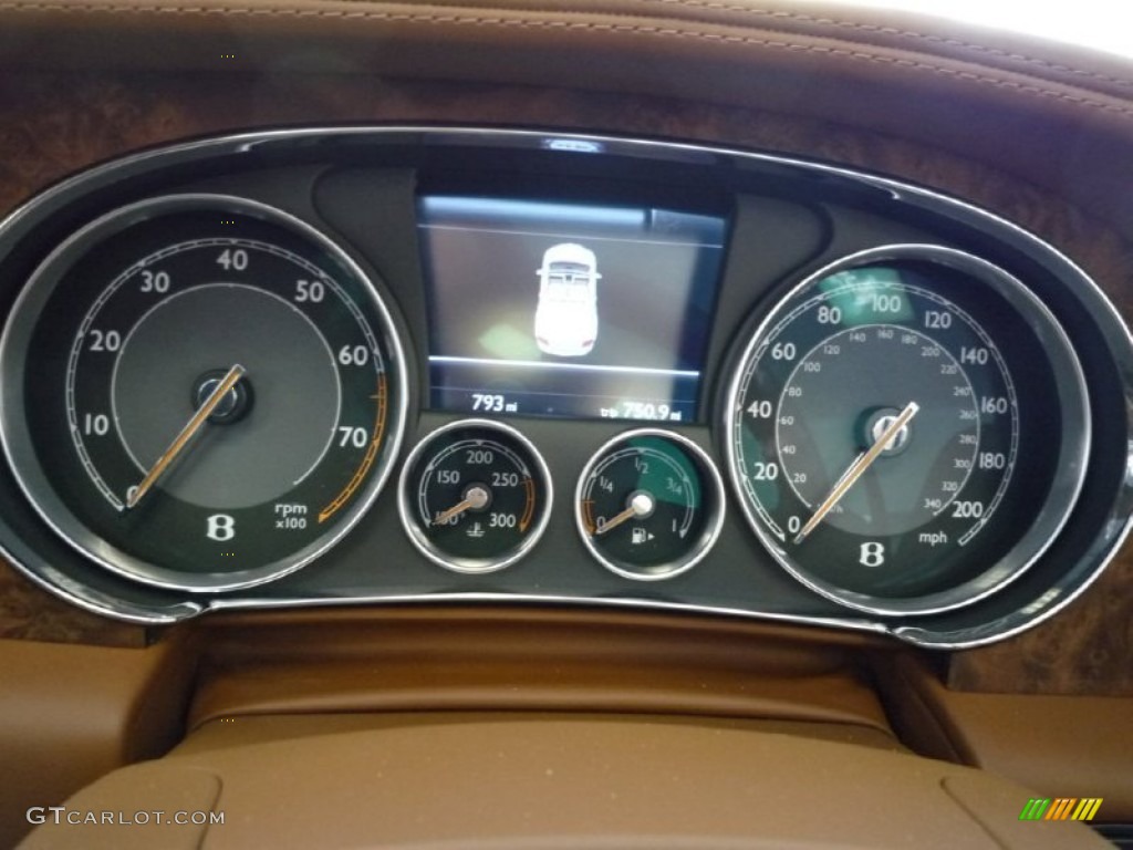 2012 Bentley Continental GTC Standard Continental GTC Model Gauges Photos