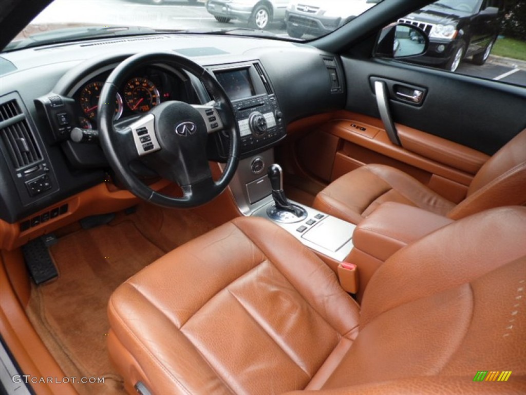 Brick/Black Interior 2006 Infiniti FX 35 AWD Photo #86866788
