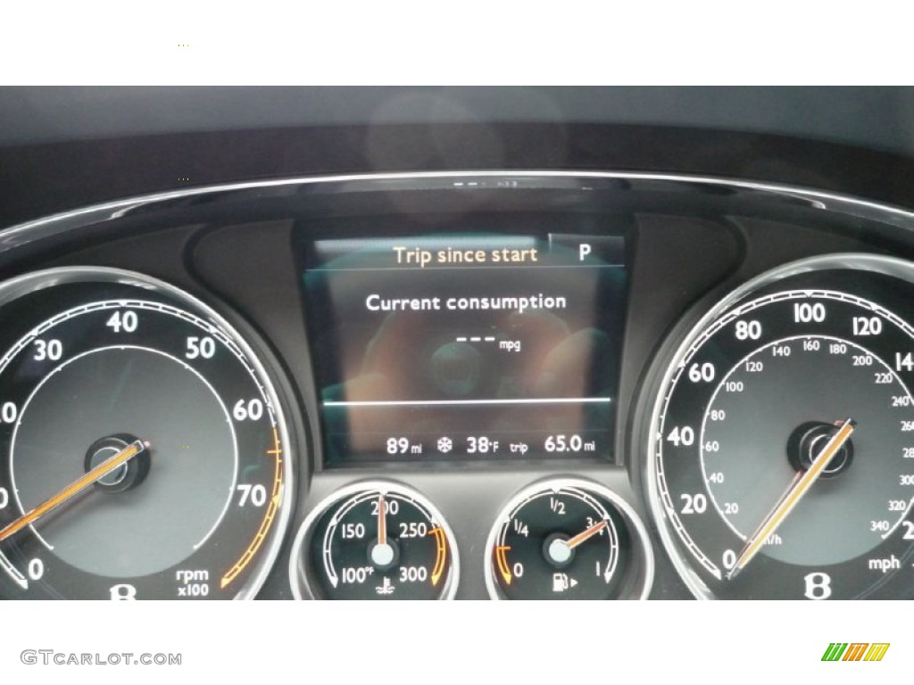 2012 Bentley Continental GT Standard Continental GT Model Gauges Photos
