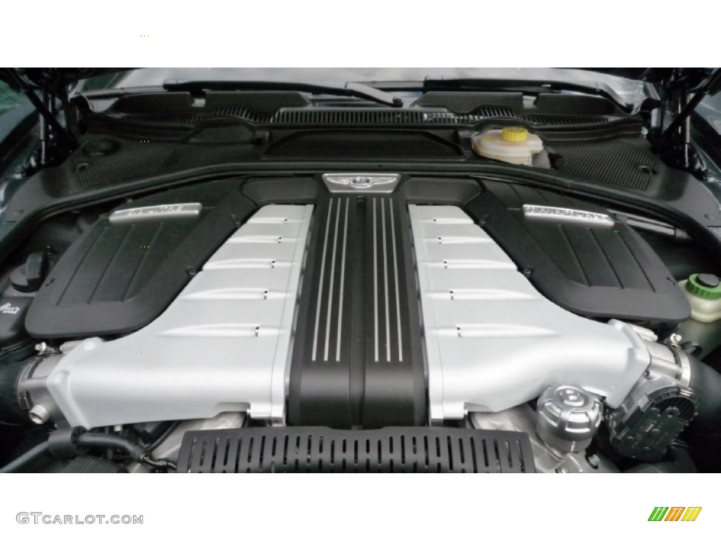 2012 Bentley Continental GT Standard Continental GT Model 6.0 Liter Twin-Turbocharged DOHC 48-Valve VVT W12 Engine Photo #86867292