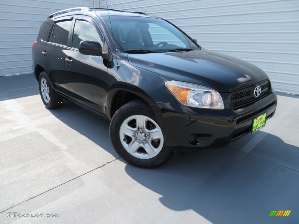 2007 RAV4 I4 - Black / Ash Gray photo #1