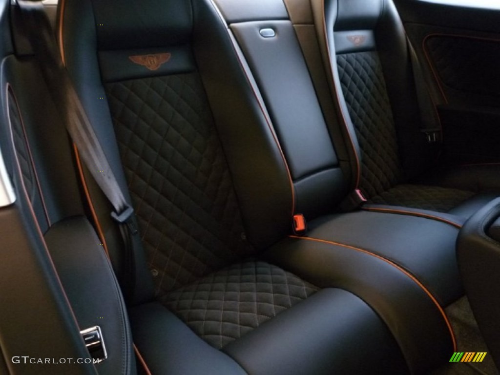 2011 Bentley Continental GT Supersports Rear Seat Photo #86868039