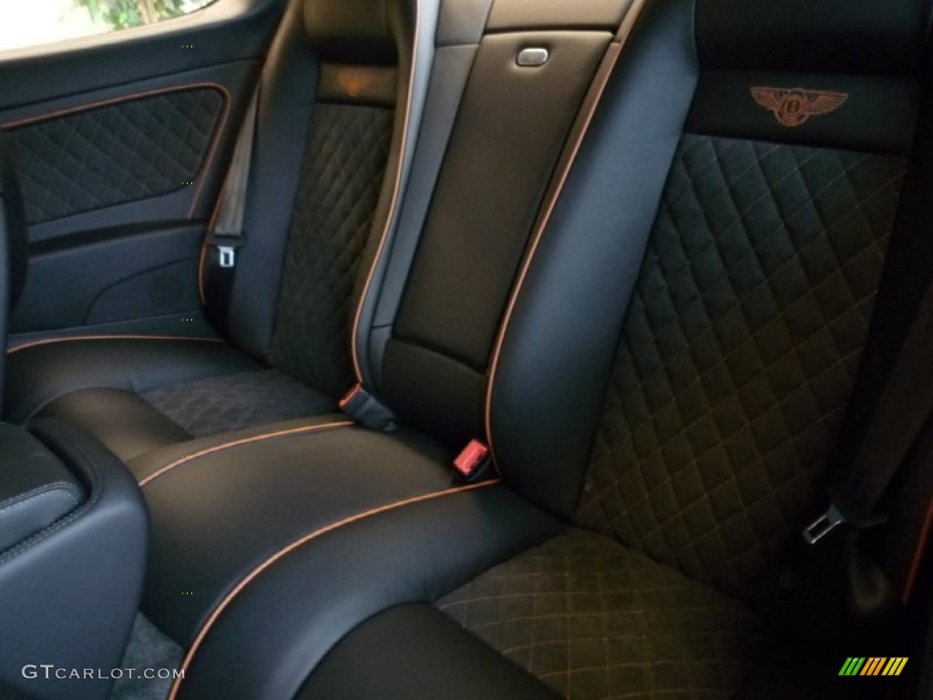 2011 Bentley Continental GT Supersports Rear Seat Photo #86868172