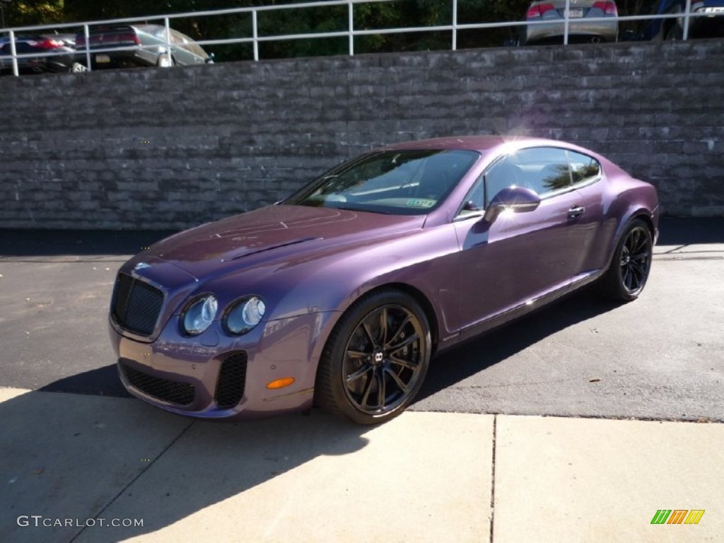 Gray Violet Metallic 2011 Bentley Continental GT Supersports Exterior Photo #86868285
