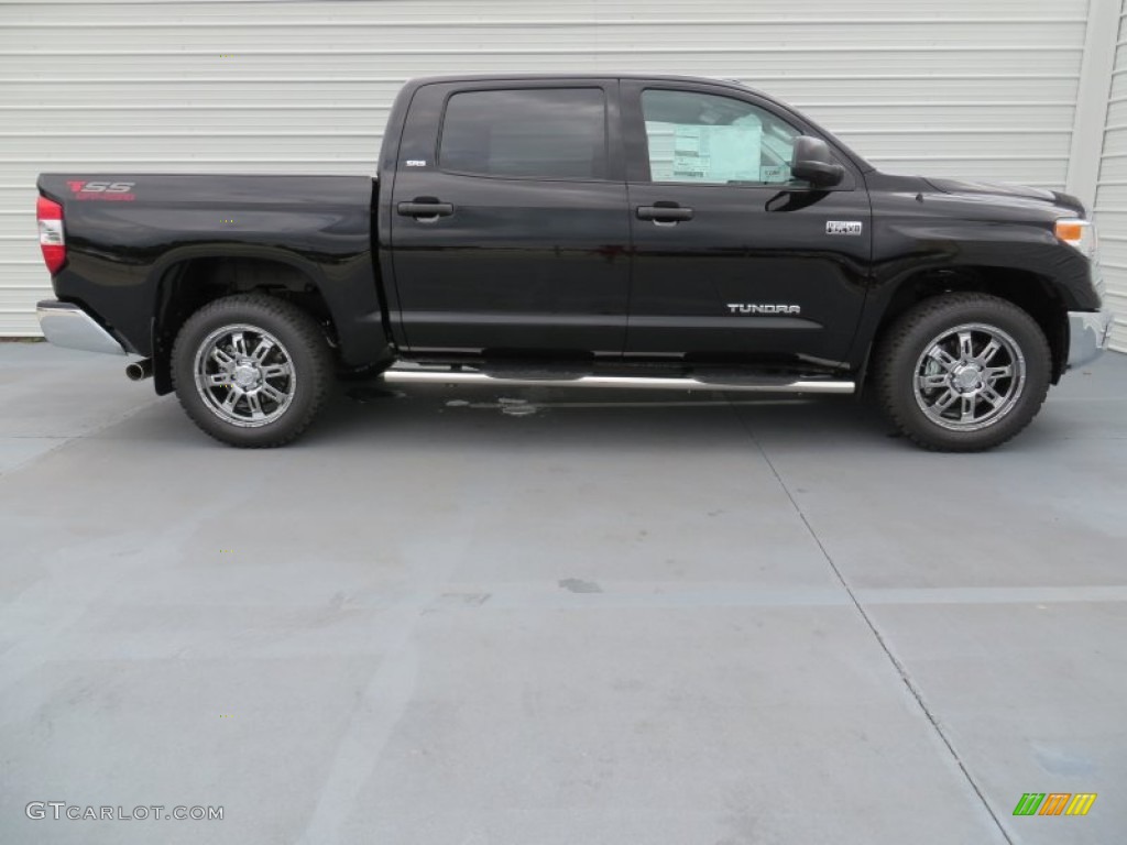 2014 Tundra SR5 Crewmax 4x4 - Black / Black photo #3