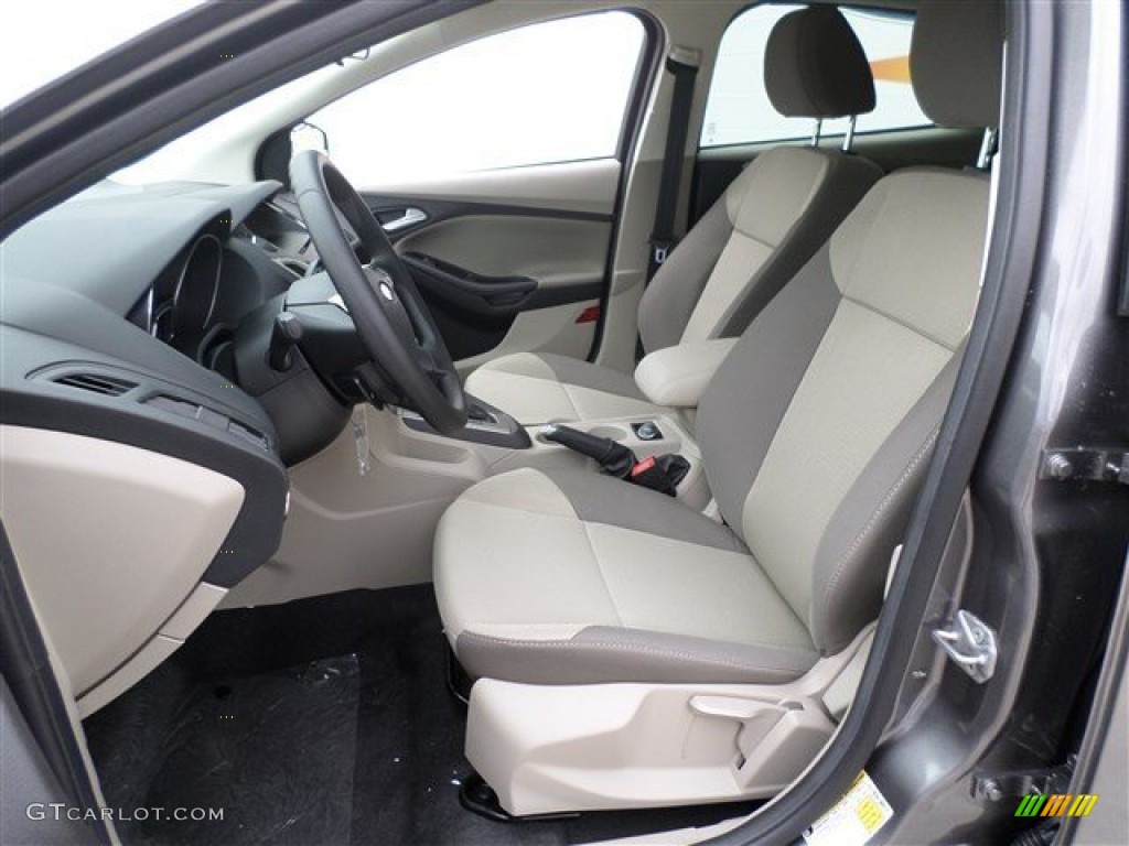 2014 Focus SE Hatchback - Sterling Gray / Medium Light Stone photo #23