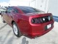 2014 Ruby Red Ford Mustang V6 Coupe  photo #3