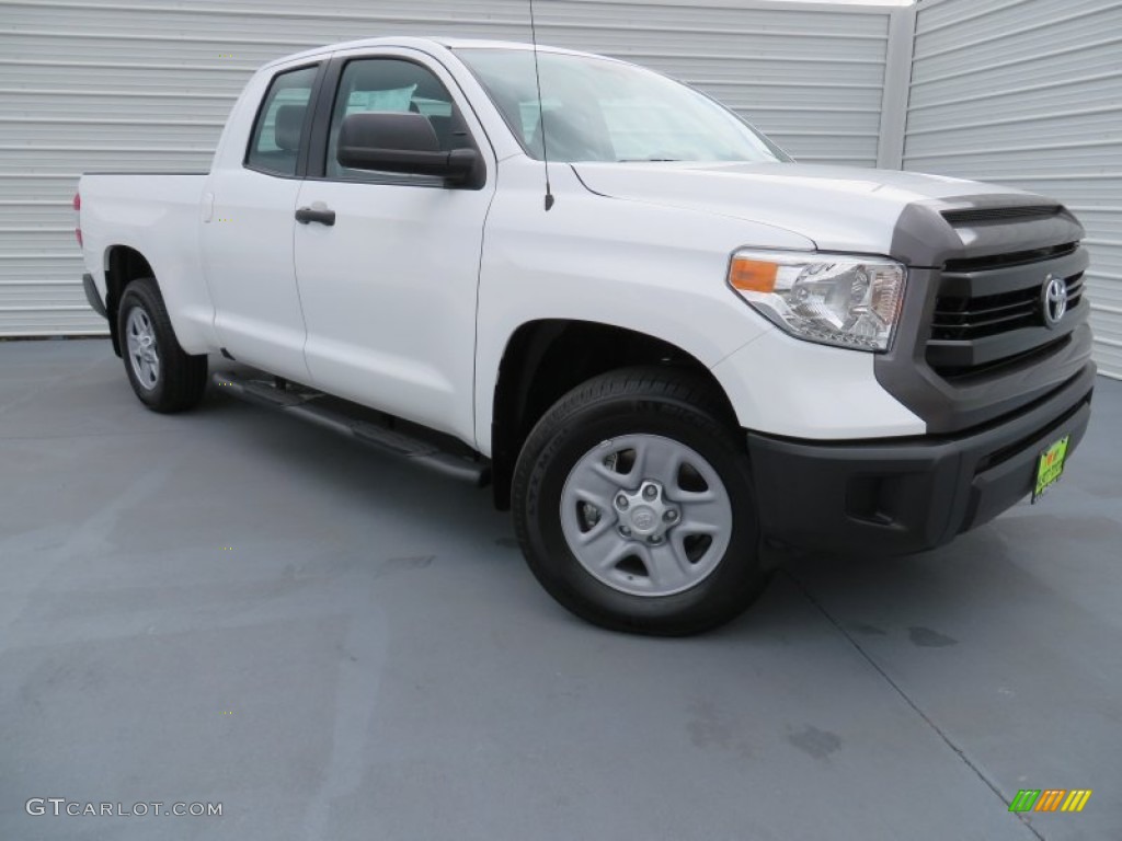 Super White Toyota Tundra