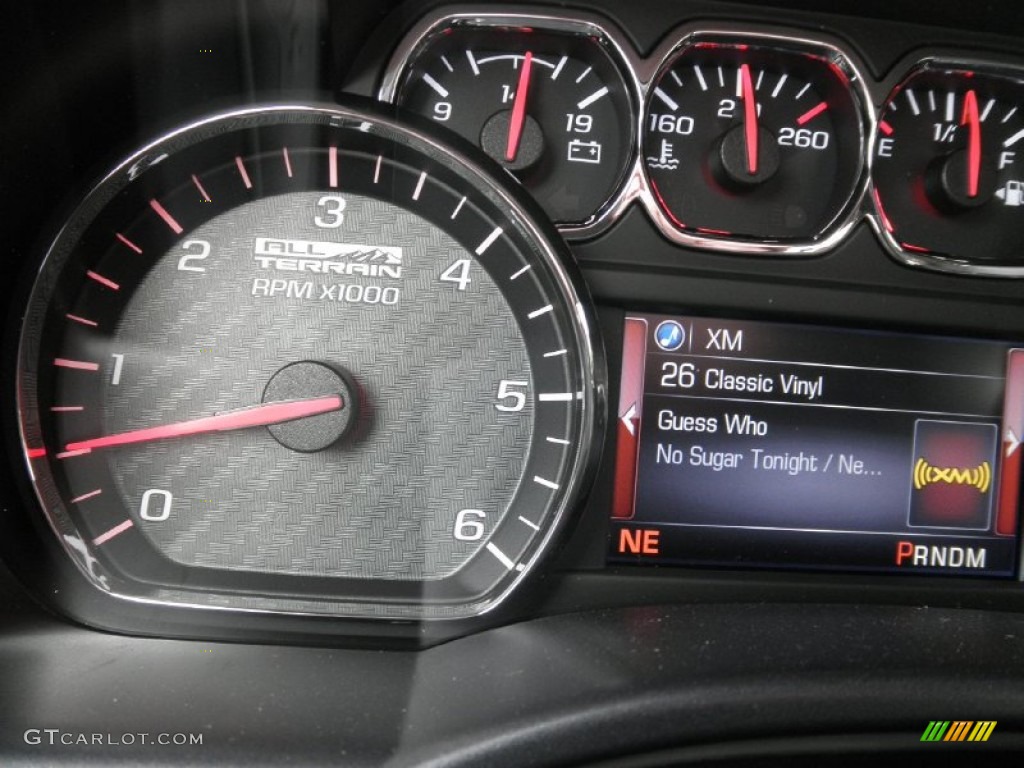 2014 GMC Sierra 1500 SLT Crew Cab 4x4 Gauges Photo #86869869