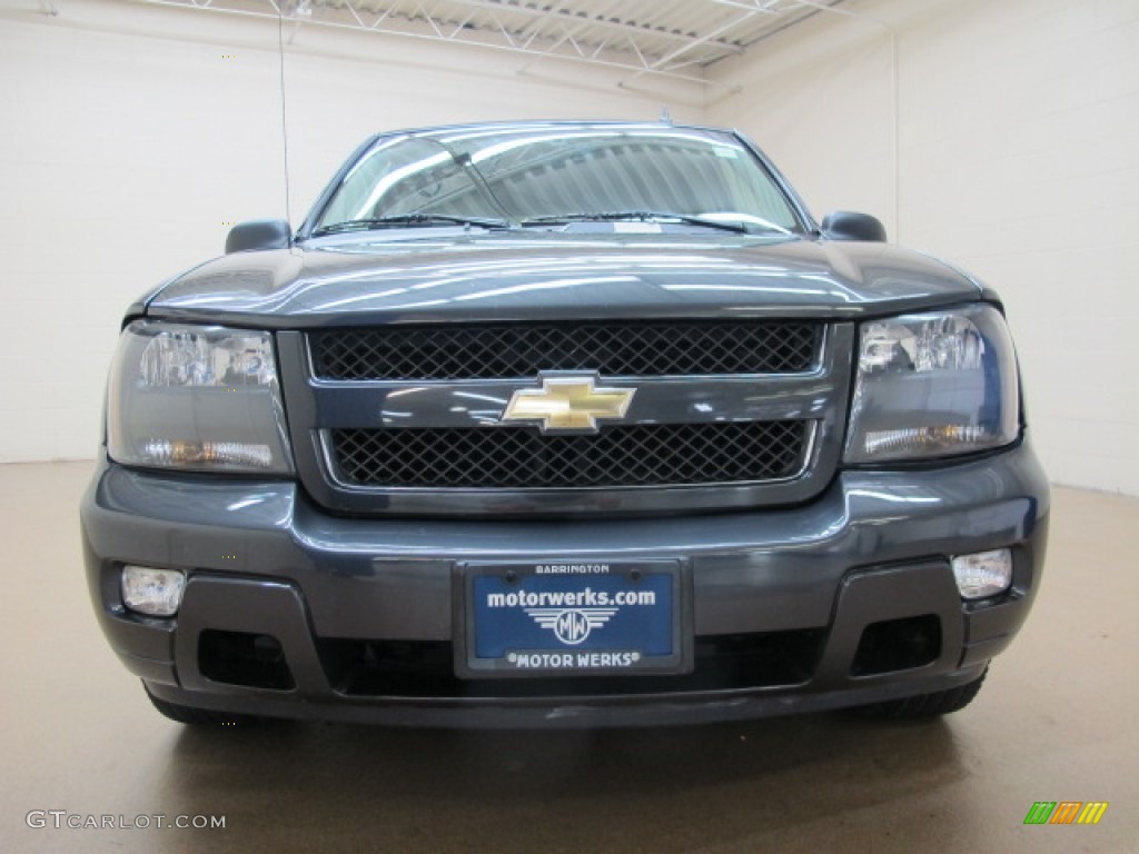 2007 TrailBlazer LT 4x4 - Graphite Metallic / Light Gray photo #3