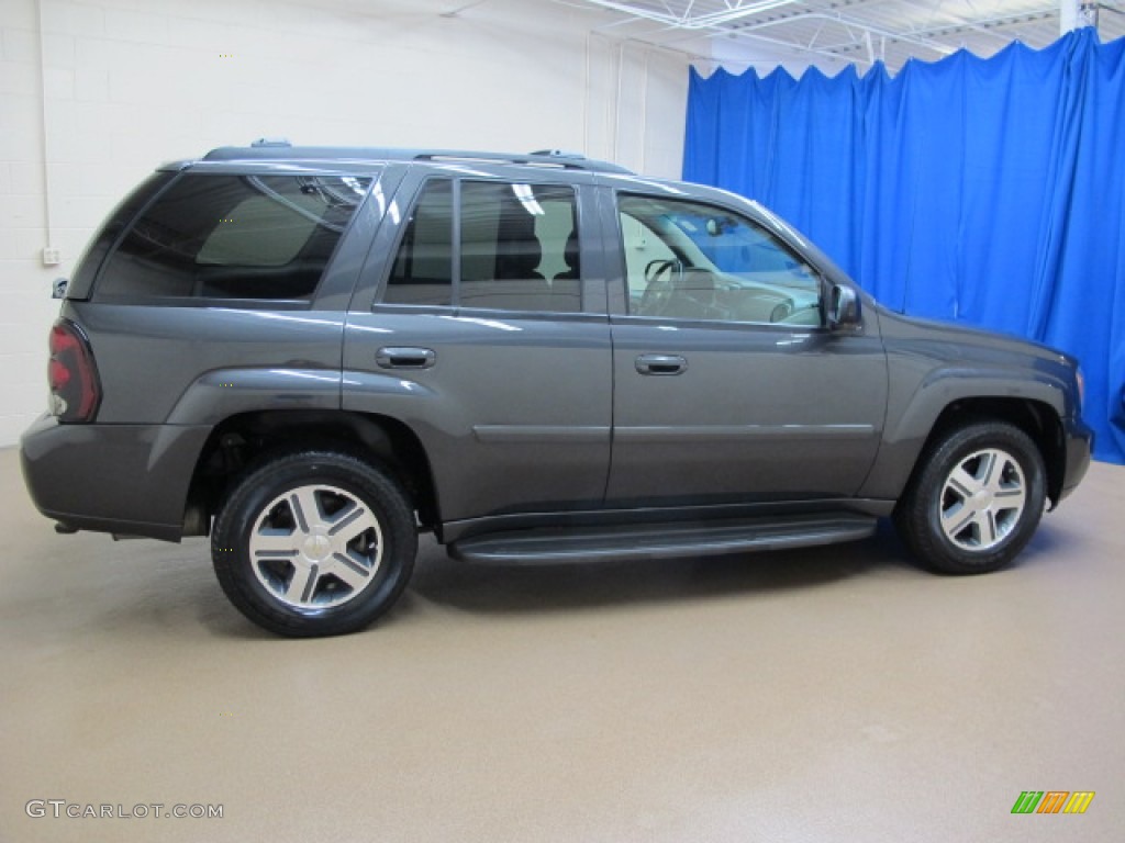 2007 TrailBlazer LT 4x4 - Graphite Metallic / Light Gray photo #10