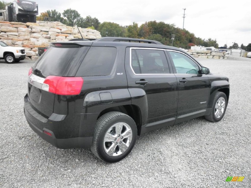 2014 Terrain SLT - Carbon Black Metallic / Jet Black photo #32