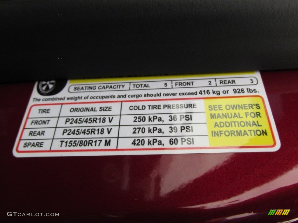 2009 G8 Sedan - Sport Red Metallic / Onyx photo #38