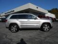 2011 Bright Silver Metallic Jeep Grand Cherokee Overland 4x4  photo #8