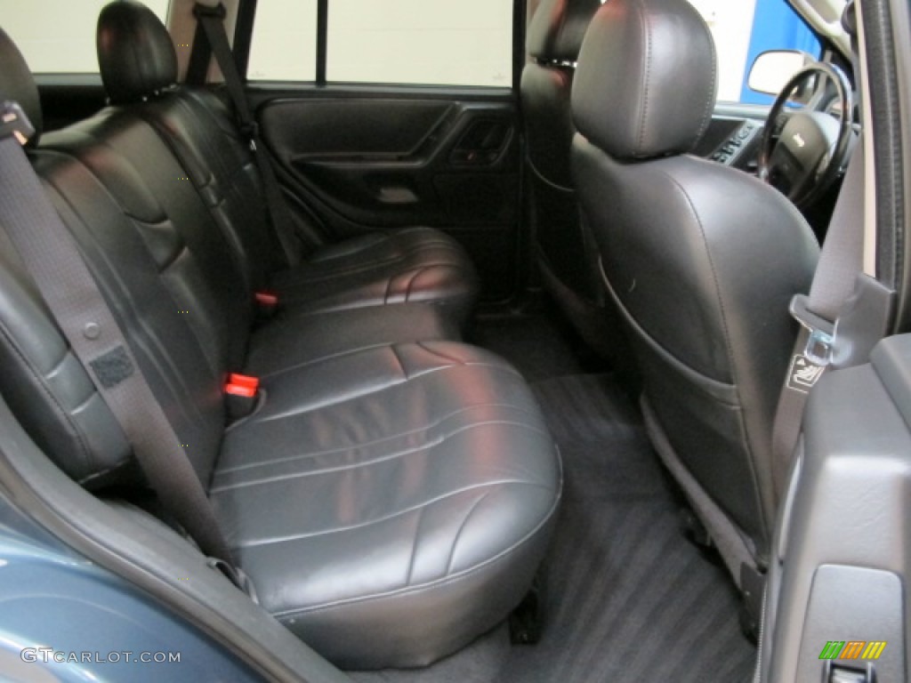 2002 Grand Cherokee Sport 4x4 - Steel Blue Pearlcoat / Dark Slate Gray photo #16