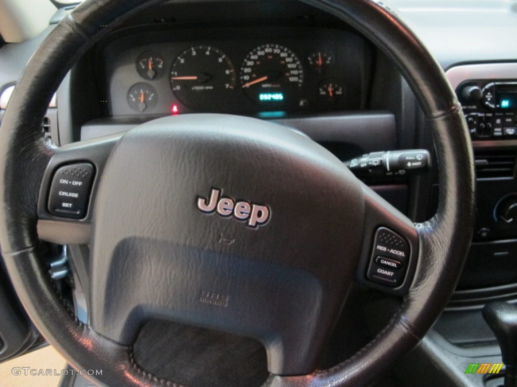 2002 Grand Cherokee Sport 4x4 - Steel Blue Pearlcoat / Dark Slate Gray photo #29