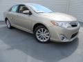 2014 Champagne Mica Toyota Camry XLE  photo #2